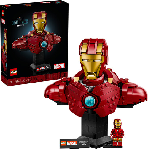LEGO LEGO 76327 Le buste d’Iron Man MK 4 673419407410