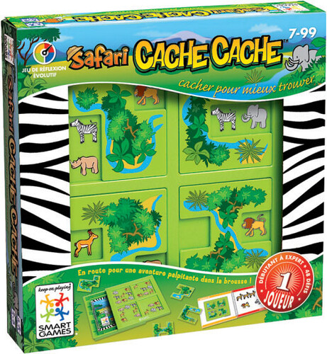 Smart Games Cache-cache safari combo (base + booster) (en) *