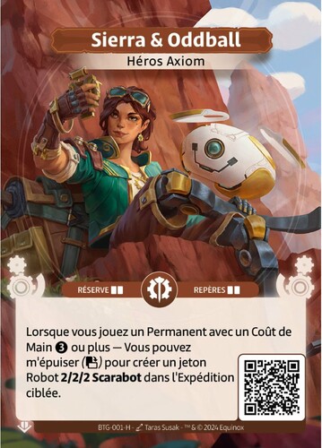 Equinox Altered TCG - Au Delà des Portes - Deck de Démarrage Axiom (francais) ************