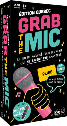 Kid collection Grab the Mic - Édition Québec (fr/en) 629270810494