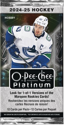Upper Deck Upper Deck O-Pee-Chee Platinum Hockey 24/25 booster (unité) 053334825511