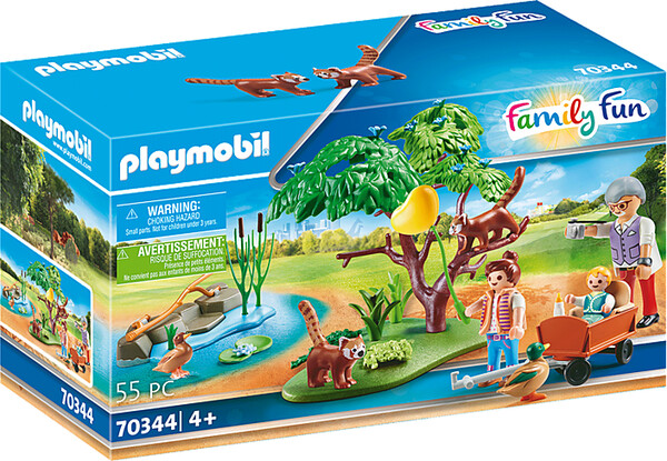 Playmobil Playmobil 70344 Panda roux avec enfants (mai 2021) 4008789703446