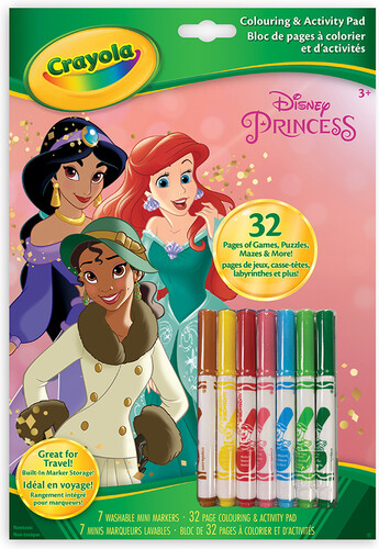 Crayola Pages à colorier disney Princess 063652580207