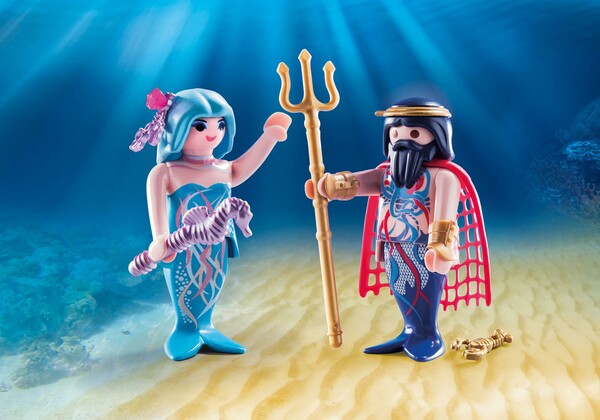 Playmobil Playmobil 70082 Duo Roi des mers et sirène 4008789700827