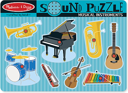 Melissa & Doug Casse-tête sonore instruments de musique Melissa & Doug 732 000772107327