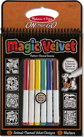 Melissa & Doug Magic Velvet affiches à motif à révéler animal de voyage Melissa & Doug 5397 000772053976