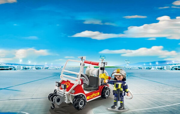 Playmobil Playmobil 5398 Chef des pompiers avec voiturette 4008789053985