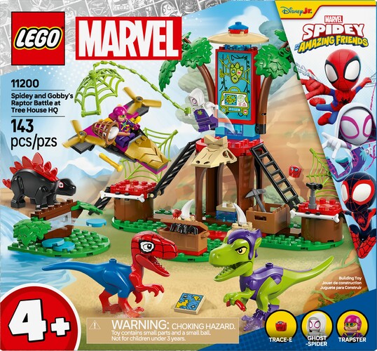 LEGO LEGO 11200 Spidey contre le raptor de Gobby à la cabane dans l’arbre 673419404372