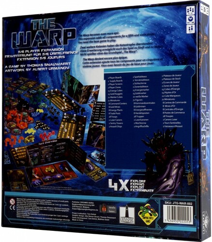 Intrafin Games The Warp (fr) ext 5-6 joueurs 7436950022053