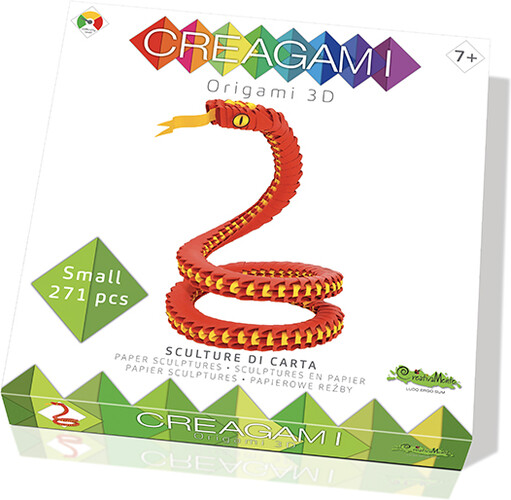CreativaMente Creagami Serpent 271 pcs Origami 3D 8032591788113