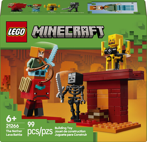 LEGO LEGO 21266 La bataille de la lave du Nether 673419404662