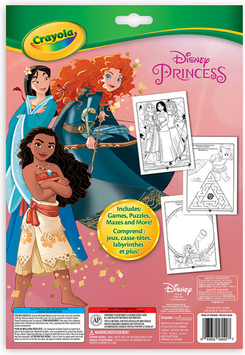 Crayola Pages à colorier disney Princess 063652580207