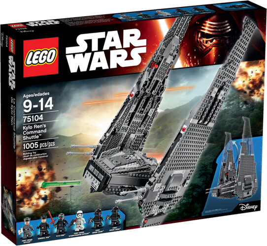 LEGO LEGO 75104 Star Wars Navette de commandement de Kylo Ren (Command Shuttle) (sep 2015) 673419231602