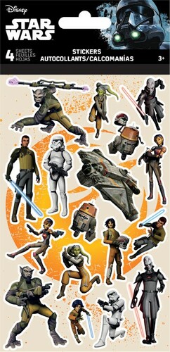 Trends International Standard Stickers Star Wars Rebels, 4 sheets (fr/en) 042692032181