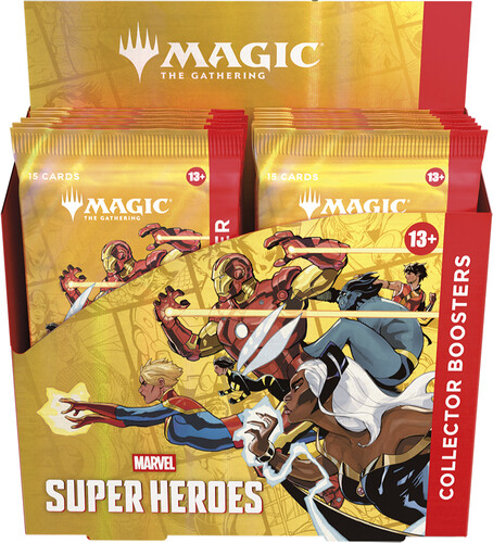 Wizards of the Coast MTG Marvel super heroes - collector booster box 195166314075