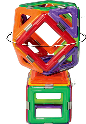 GeoSmart Geosmart Spinner Solaire 23 Pièces (fr/en) (Construction Magnétique) 5414301249924