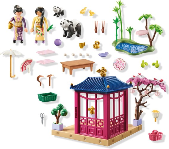 Playmobil Playmobil 71762 Jardin asiatique et pandas 4008789717627