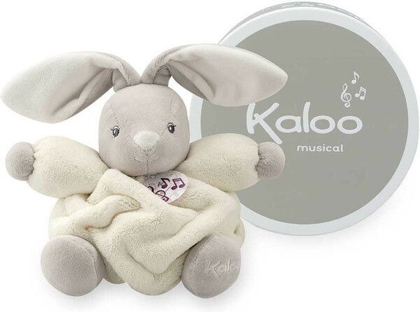 Kaloo Kaloo Plume musical lapin crème 18 cm, peluche (A la volette) 4895029623165