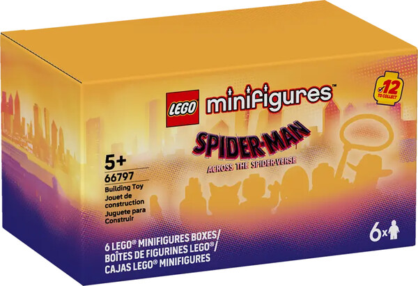 LEGO LEGO 66797 Minifigures Spider-Man : À travers le spider-verse - Ensemble de 6 673419407038