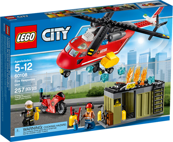 LEGO LEGO 60108 City L'unité de secours des pompiers (jan 2016) 673419247870