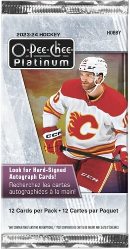 Upper Deck Upper Deck O-Pee-Chee Platinum Hockey 23/24 Booster (unité) 053334463225