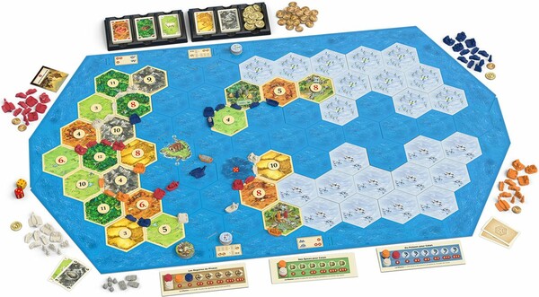 KOSMOS Catan (fr) ext Villes et Chevaliers 6ieme edition 3558380126157