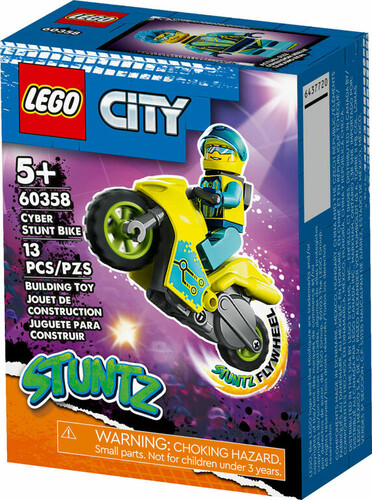 LEGO LEGO 60358 La cyber moto de cascade 673419374941
