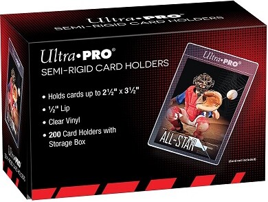Ultra PRO Top Loader - sleeves semi rigid 200ct 074427811501
