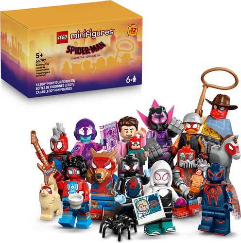 LEGO LEGO 66797 Minifigures Spider-Man : À travers le spider-verse - Ensemble de 6 673419407038