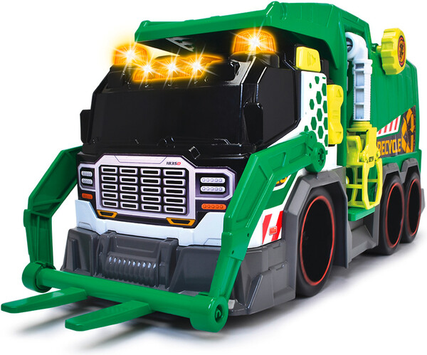 Dickie Toys City Heroes - camion de recyclage sons et lumière 39 cm 4006333084676