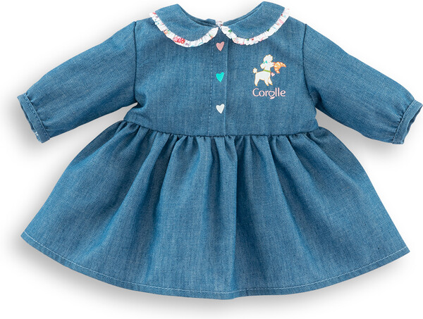 Corolle Corolle vêtement (30cm) - Week-end à Paris - robe en denim 4062013111056