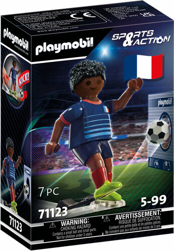 Playmobil Playmobil 71123 Joueur de soccer - Français A 4008789711236