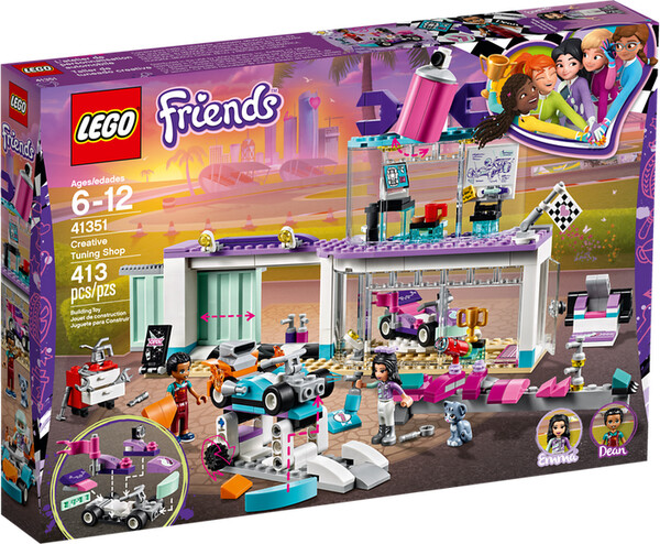 LEGO LEGO 41351 Friends L'atelier de personnalisation automobile 673419283557