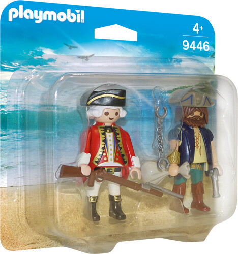 Playmobil Playmobil 9446 Duo Pirate et soldat 4008789094469