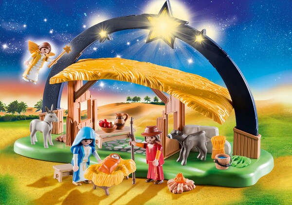 Playmobil Playmobil 9494 Crèche avec illumination 4008789094940