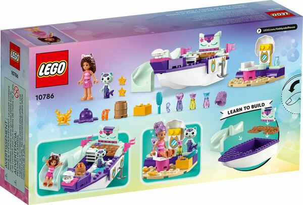 LEGO LEGO 10786 Le bateau et le spa de Gabby et Marine 673419378239
