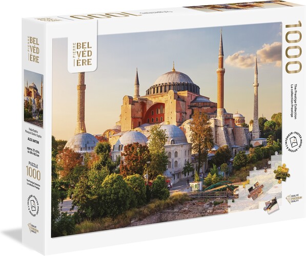Belvedere Puzzle Casse-tête 1000 Prestige - Mosquée Sainte-Sophie 061152815706