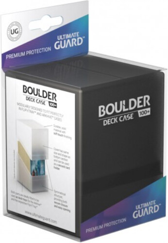 ultimate guard Ultimate Guard Deck Box Boulder 100+ Frosted Onyx 4056133006156