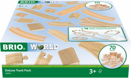 Brio Train Brio Train en bois Lot de rails de luxe 36030 7312350360301
