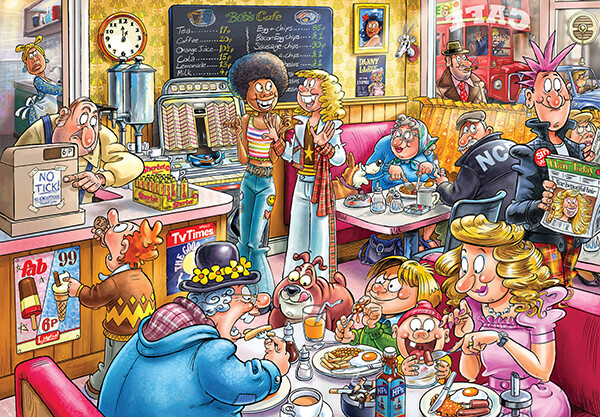 Jumbo Casse-tête 1000 Wasgij Destiny #27 Du petit noir au café Latte 8710126018552