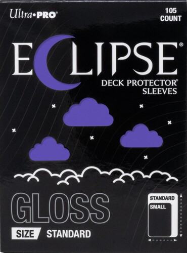 Ultra PRO Protecteurs de cartes Standard Eclipse PRO-Gloss royal purple 105ct 074427167066