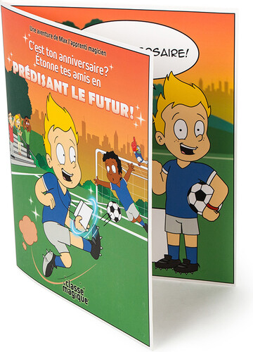 La Classe magique Carte Souhaits Magique Max prédit le futur (Soccer) 061272193395