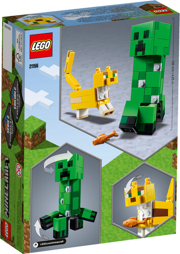 LEGO LEGO 21156 Minecraft Bigfigurine Creeper et ocelot 673419319003