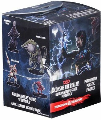 NECA/WizKids LLC Dnd Painted Minis icons 10: guildmasters guide to ravnica (booster) 634482735985