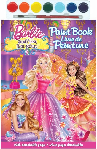 Imagine Publications Livre de peinture Barbie et la porte secrète (fr/en) 9782897133924