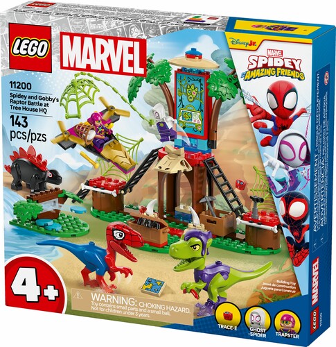 LEGO LEGO 11200 Spidey contre le raptor de Gobby à la cabane dans l’arbre 673419404372