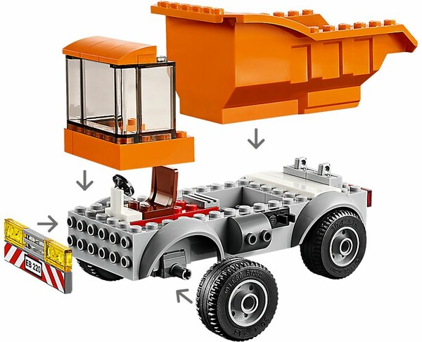 LEGO LEGO 60220 Le camion de poubelle 673419303538