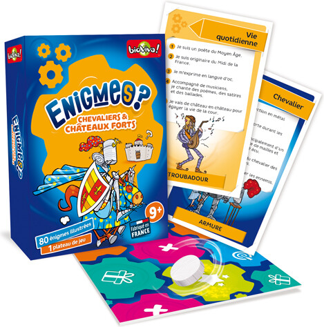 Bioviva Énigmes - Chevaliers et châteaux forts (fr) 3569160200448