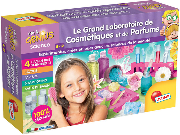 Lisciani Giochi Science Petit génie Le grand laboratoire de cosmétiques et de parfums 8008324066414