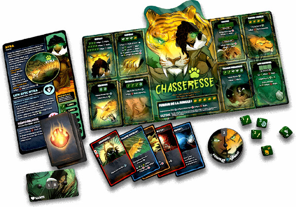 Lucky Duck Games Dice Throne (fr) Saison 2 - 02 Tacticien contre Chasseresse 787790606796